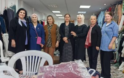 HAK-İŞ Konfederasyonu Hizmet-İş Sendikası Yöneticisi Kermesimizi Ziyaret Etti
