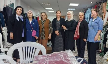 HAK-İŞ Konfederasyonu Hizmet-İş Sendikası Yöneticisi Kermesimizi Ziyaret Etti