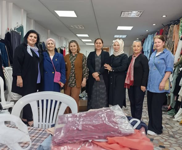 HAK-İŞ Konfederasyonu Hizmet-İş Sendikası Yöneticisi Kermesimizi Ziyaret Etti