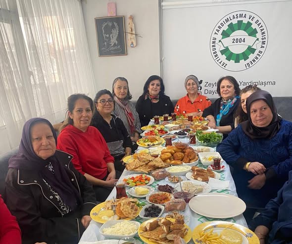 Dernekte Sabah Kahvaltısı Programı