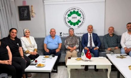 Zeytinburnu Yardımlaşma ve Dayanışma Derneğimize Önemli ve Anlamlı Ziyaret